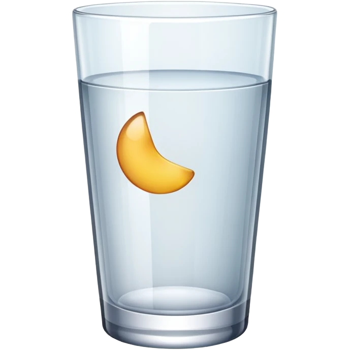 simple glass emoji