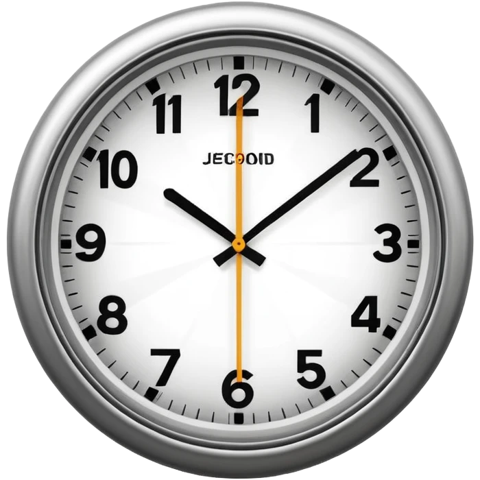Close-up of a classic analog clock, the second hand stretched into motion blur, multiple ghosted positions showing rapid ticking, strong contrast and a sense of urgency emoji