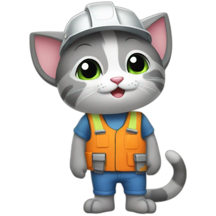 construction-cat-say-"yoshi" emoji