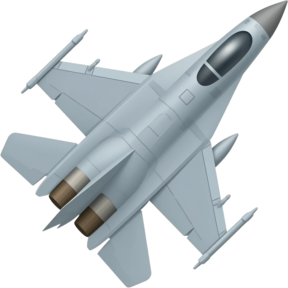 Fighter jet emoji