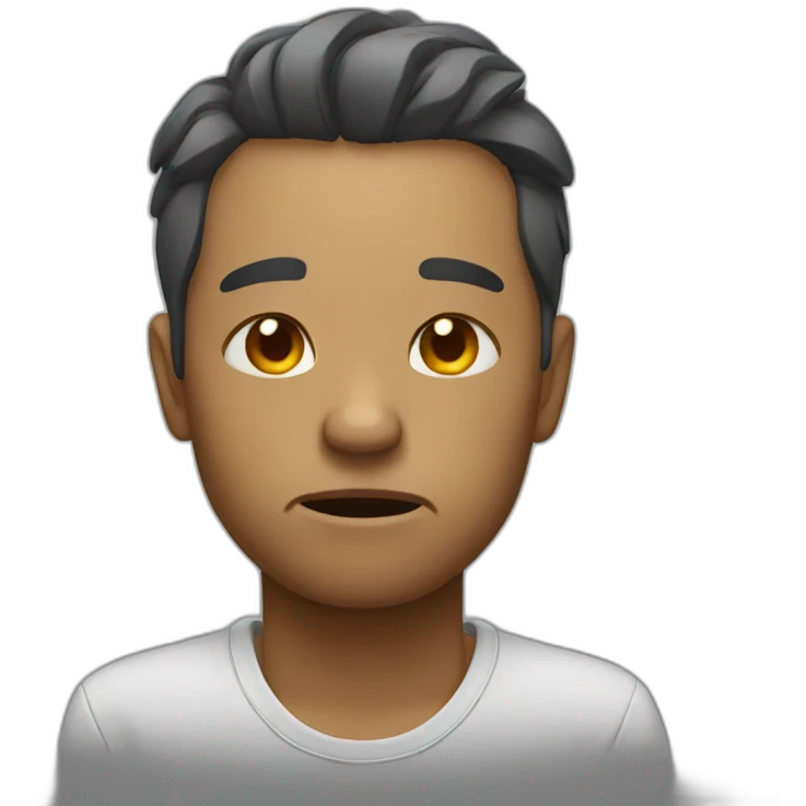 tired emoji