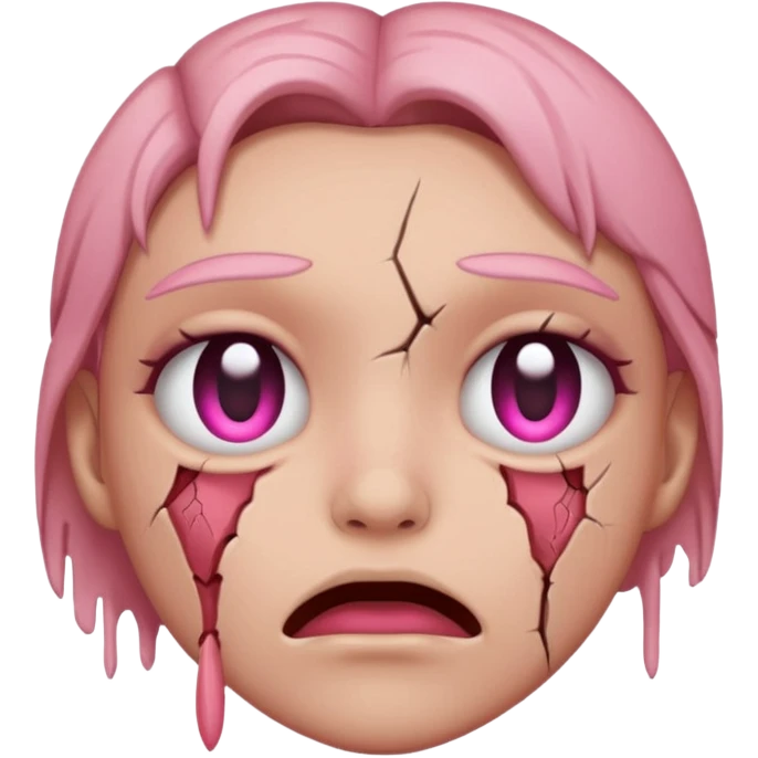 blush + cursed emoji