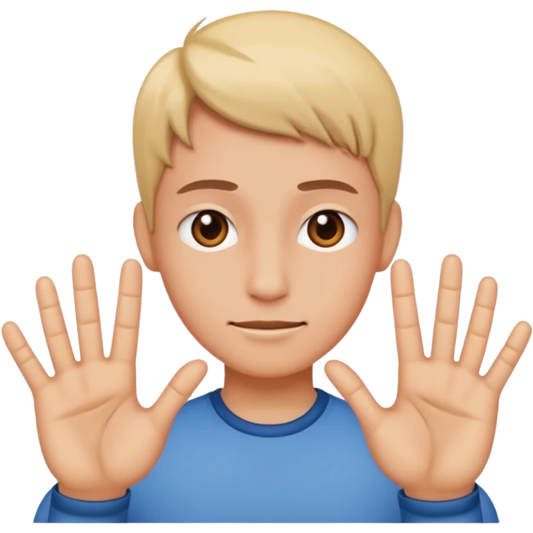 Main a 6 doigts  emoji