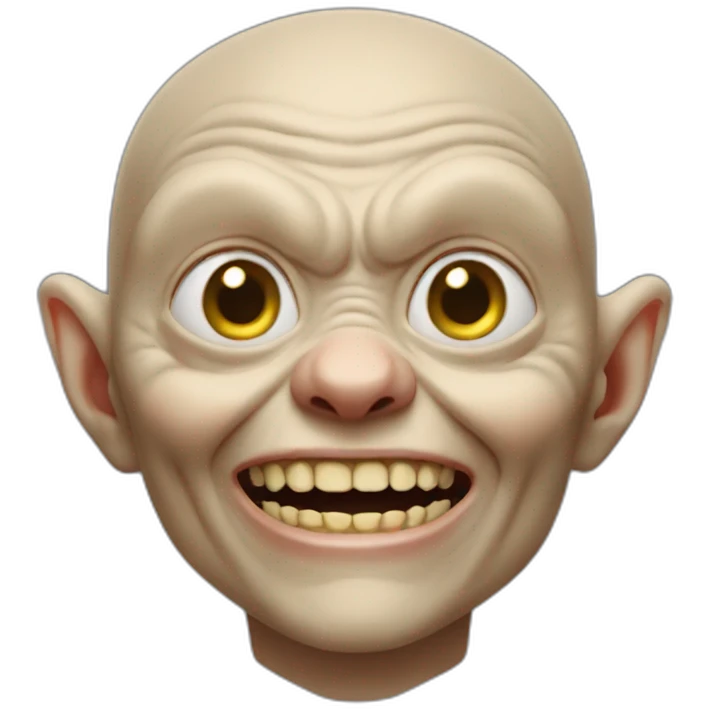 golum-sonriendo emoji