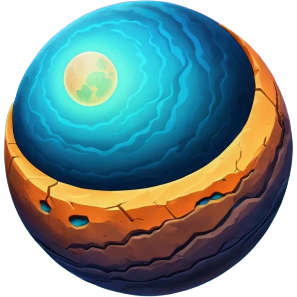 Planet ellipse emoji