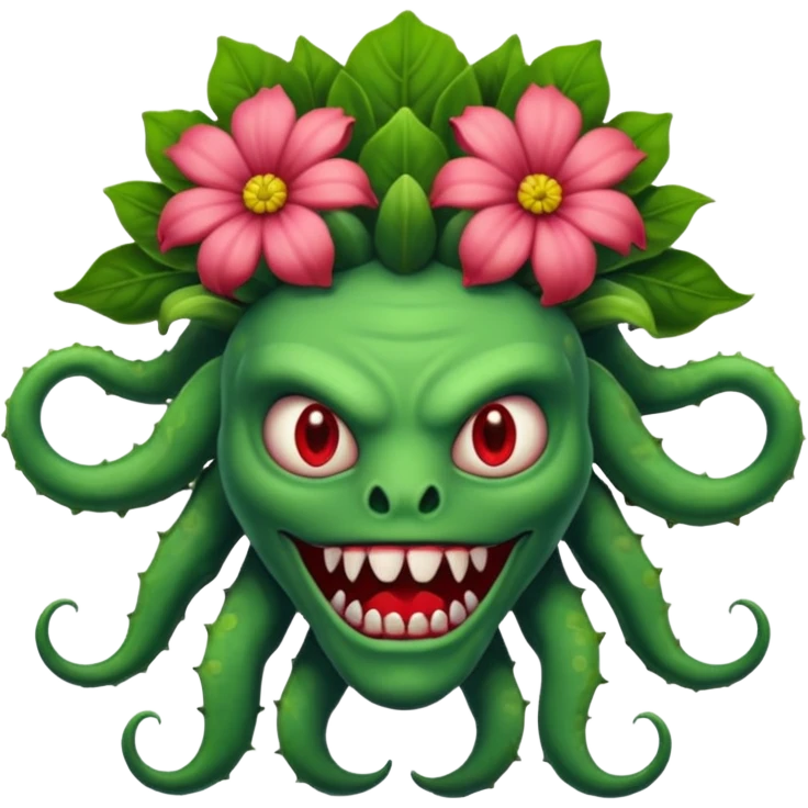 Stranger things demo gorgon emoji