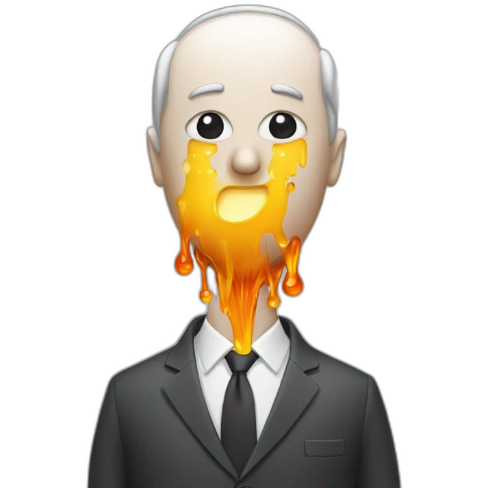 melting financial controller emoji