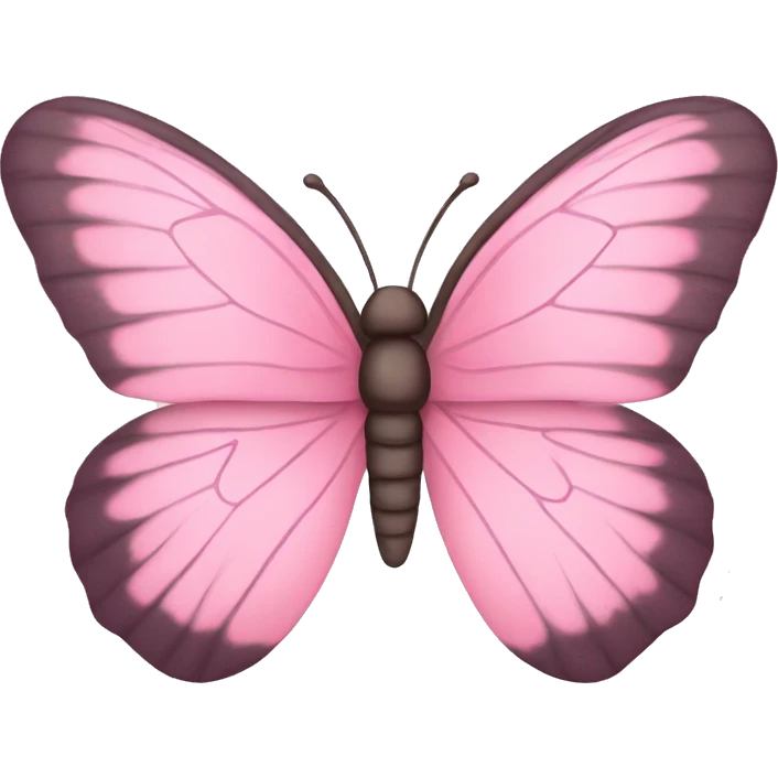baby pink butterfly emoji