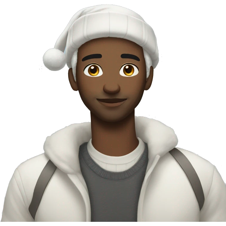 Whiter winter Christmas aesthetic  emoji