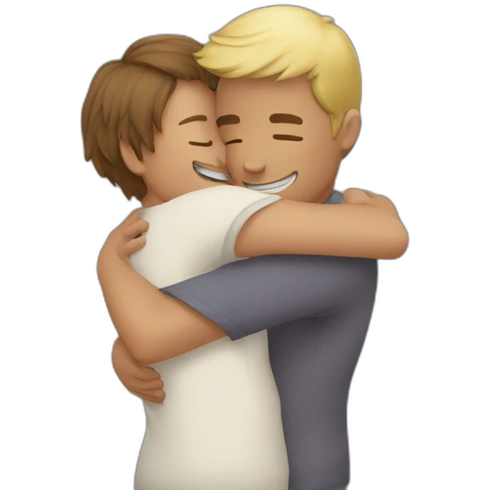 Hug emoji