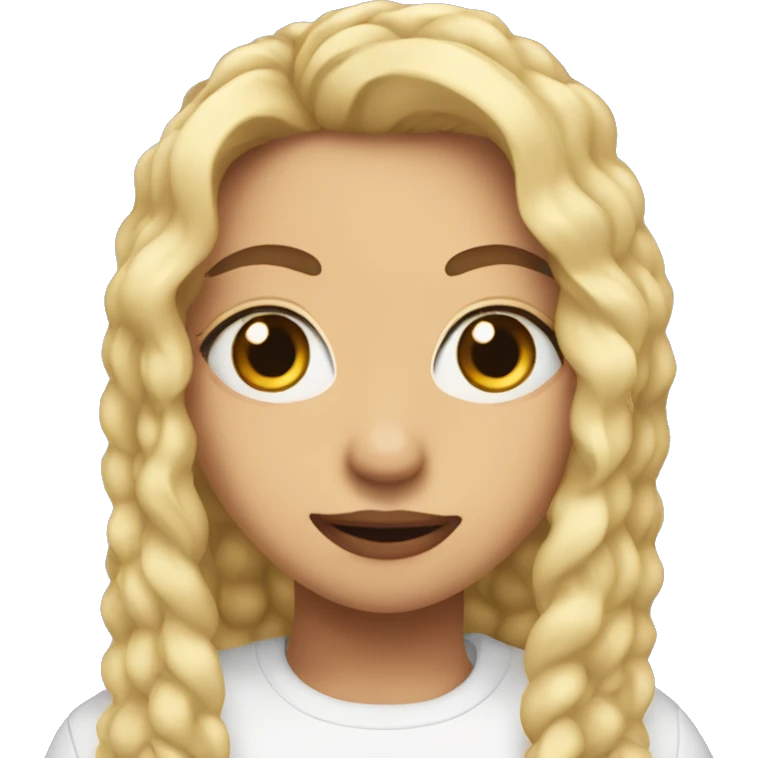 The word "Julia" in Charlie XCX style emoji