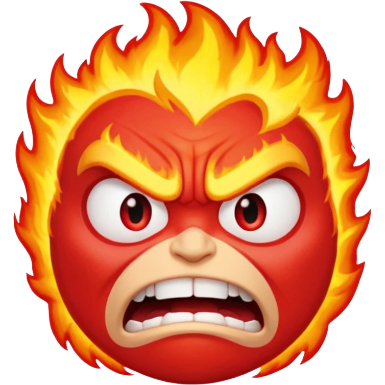 Anger from the Inside Out movie emoji