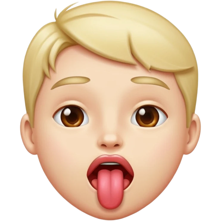 🤗 with tongue out emoji