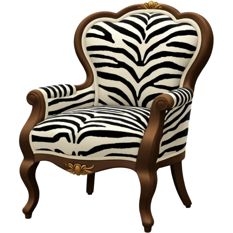 zebra chair emoji