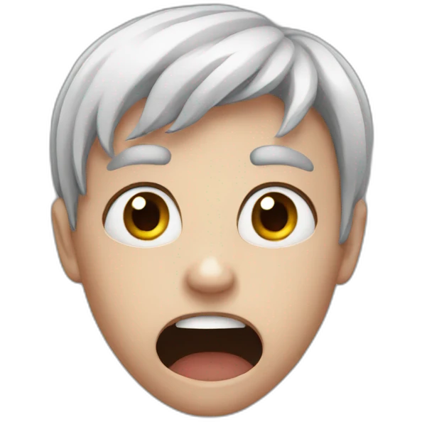Fear heart emoji