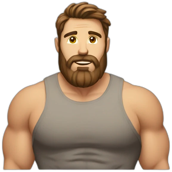 bulked beard man emoji