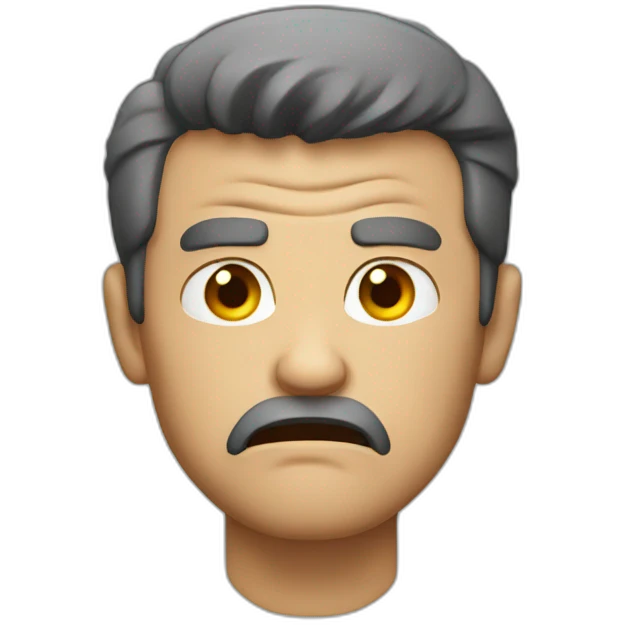 angry man emoji