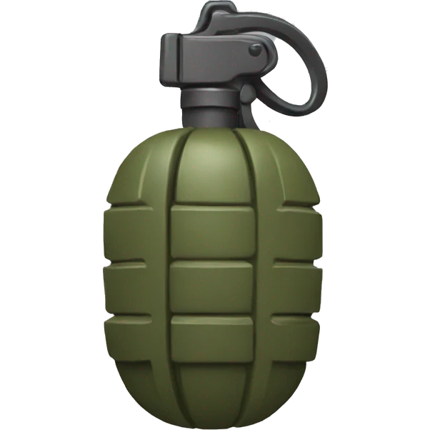 soldier grenade emoji