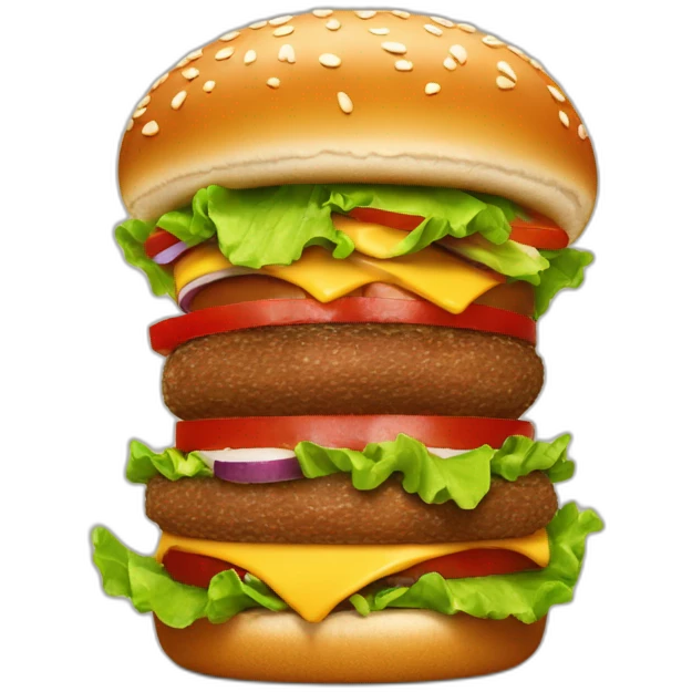 burger king yummy emoji