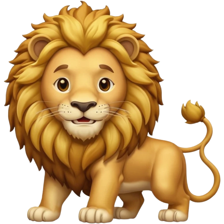 Lion gay emoji
