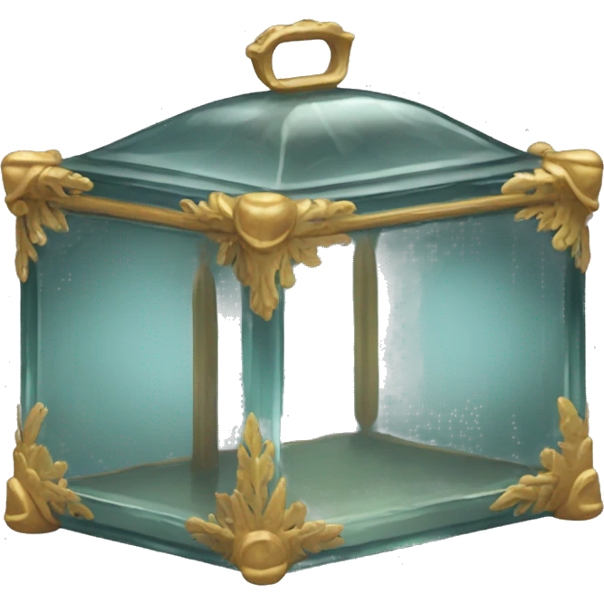 antique glass box emoji