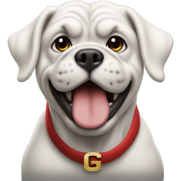 Merry Christmas Georgia Bulldogs emoji