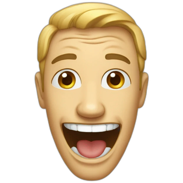 Pleure de rire emoji