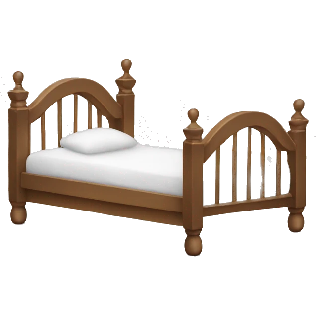 Christmas bed emoji