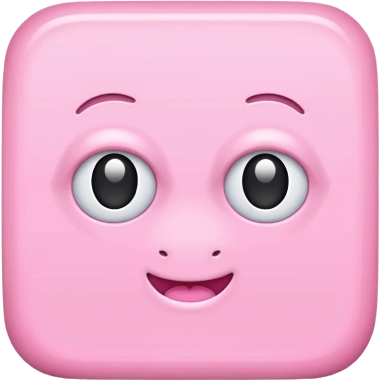 Pembe kare emoji