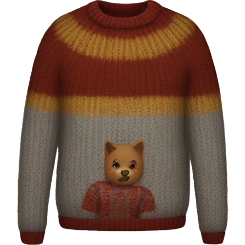 fall sweater  emoji