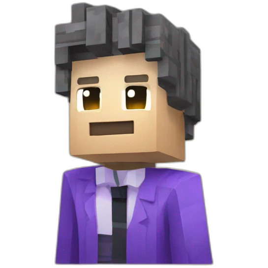 Administrator of francium, minecraft server colored purple emoji