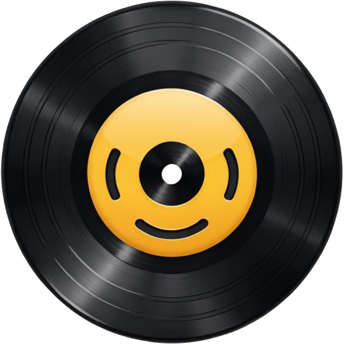 Vinyl record emoji