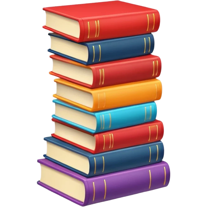 Livros emoji