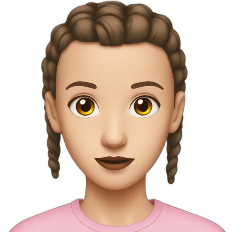 Eleven Millie Bobby brown emoji