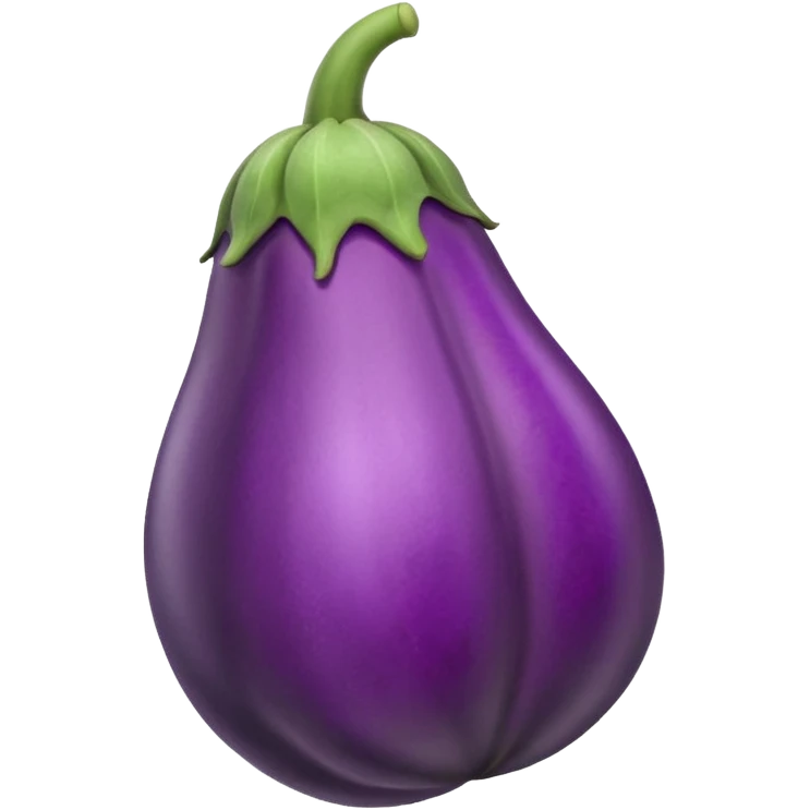 animated eggplant with veins pumping emoji