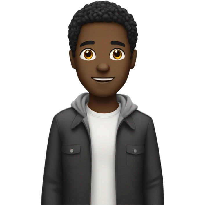 black guy emoji