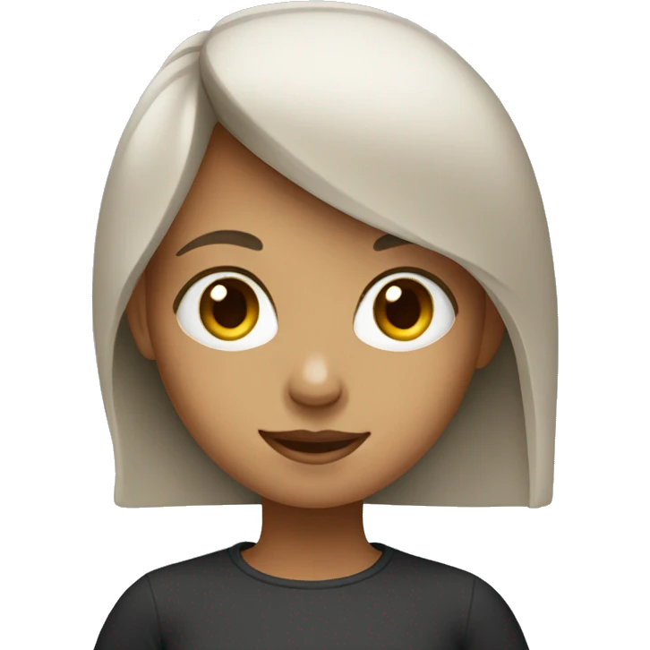 iPad girl emoji