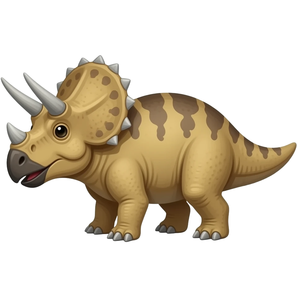 Triceratops emoji emoji