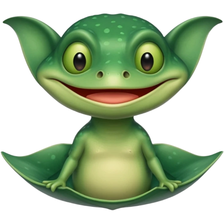 pepe the frog, as a stingray emoji