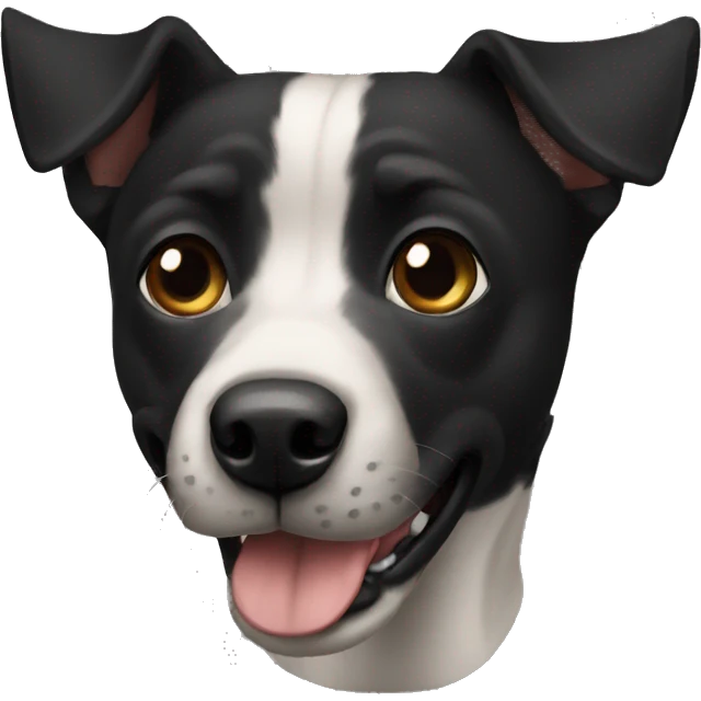 Perro negro emoji