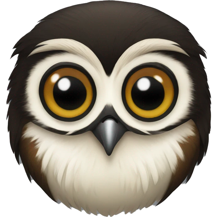 Spectacled owl emoji