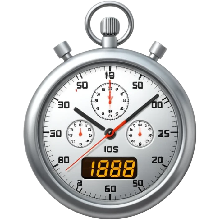 Stopwatch emoji