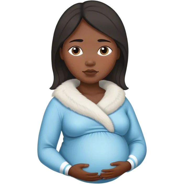pregnant Inuit woman emoji