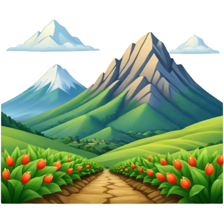 Montaña y paisaje emoji