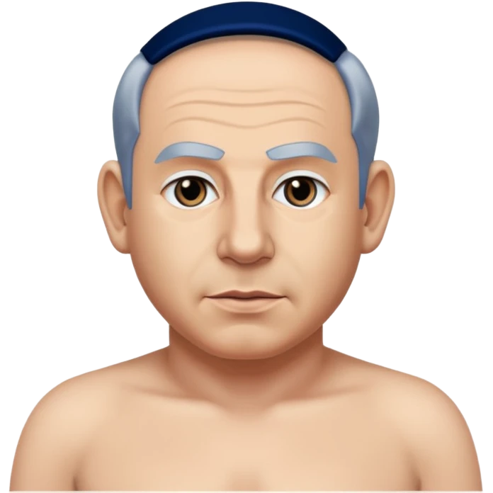 Benjamin Netanyahu naked  emoji