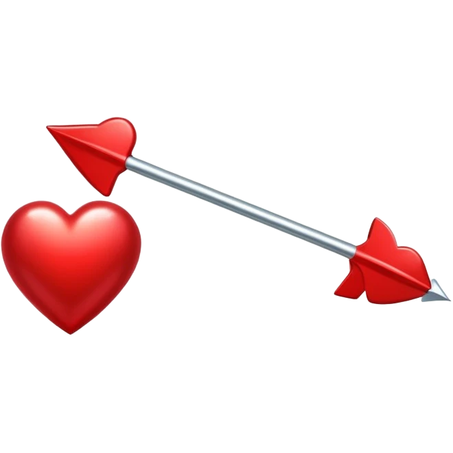 Cupid arrow heart emoji