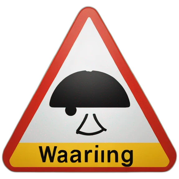 Warning sign emoji