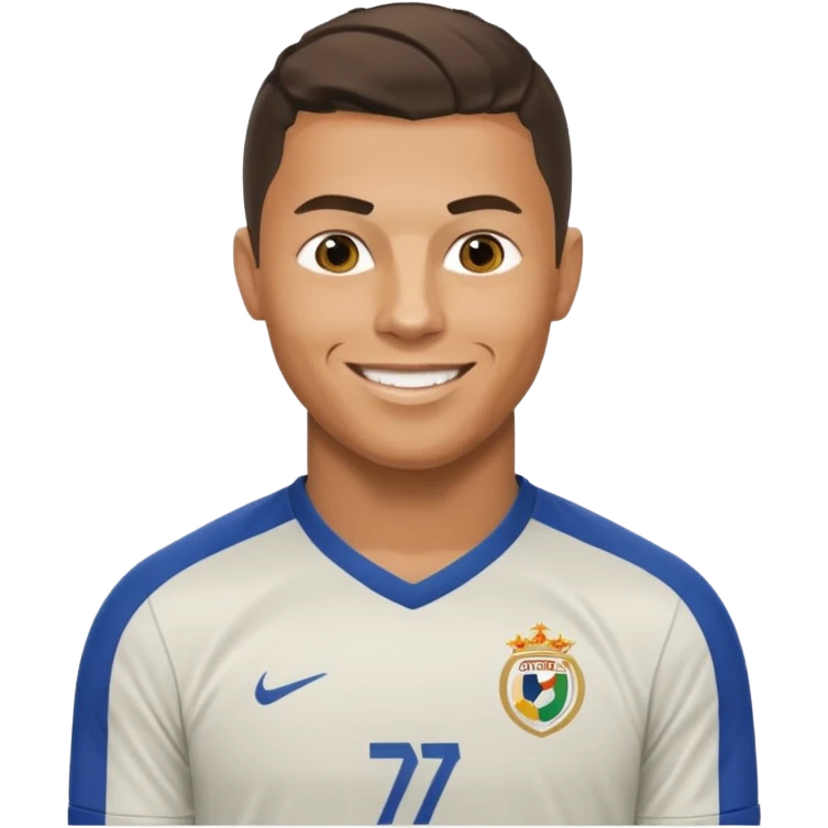 Ronaldo 2008 smiling  emoji