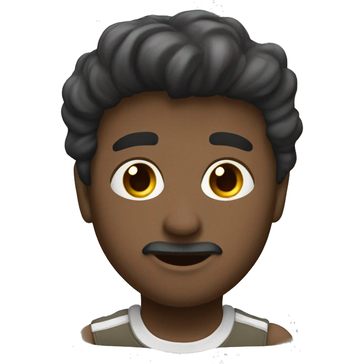 Веселий смайлик з ялинкою emoji