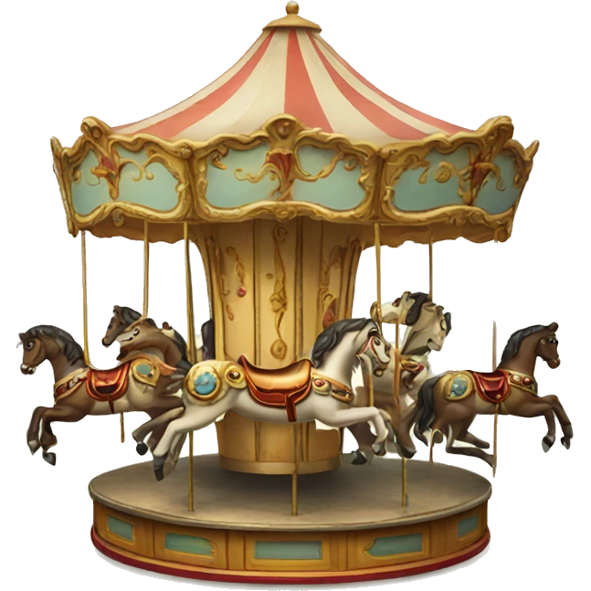 Vintage carousel emoji